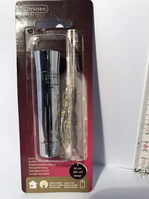 Produktbild von Mikro-LED-Lichterkette für Flasche, 15 LEDs