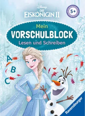 Produktbild von Disney Die Eiskönigin 2 - Mein Vorschulblock: Lesen und Schreiben