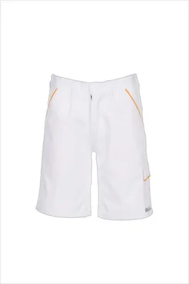 Produktbild von Planam Shorts Highline Gr. XS reinweiß/gelb