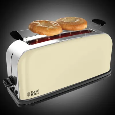 Produktbild von Russell Hobbs Langschlitz-Toaster Colours Plus Klassisch Creme 1000 W