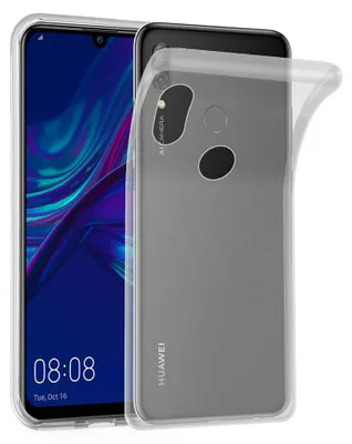 Image de Cadorabo Housse pour Honor 10 LITE / Huawei P SMART 2019 Housse de protection en Transparent Housse de protection TPU Silicone Cover Etui