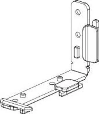Image de MACO Support POWER type 14, gauche en bas/droite en haut, gris (367263)