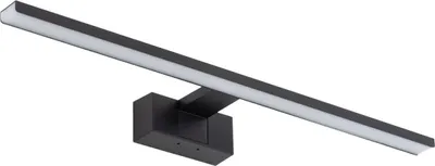 Immagine prodotto di Lampada da parete a LED Alluminio Larghezza 60 cm IP44 Nero 4000 K bianco neutro 900 lm Moderno