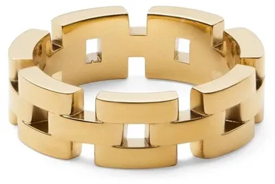 Obrázok produktu pre Štýlový pozlátený 3-článkový prsteň DW0040099 - Obvod: 62 mm