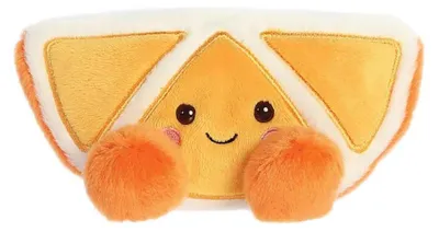 Immagine prodotto di Aurora, 33787, Palm Pals Tucker Mandarine, peluche, arancione e bianco, 13 cm