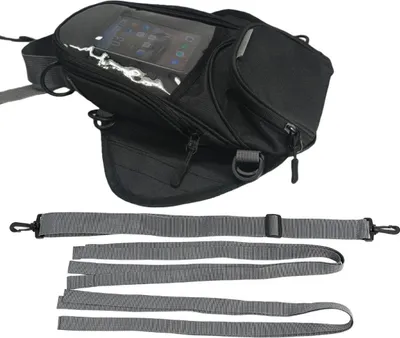 Produktbild von INF Motorrad Tankrucksack mit Magnet - Wasserdicht, 900D Nylon, Schultergurt
