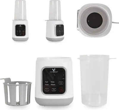Produktbild von Cangaroo Flaschenwärmer Mellow 3 in 1 Erwärmen, Sterilisation, Warmhalten, Korb weiß