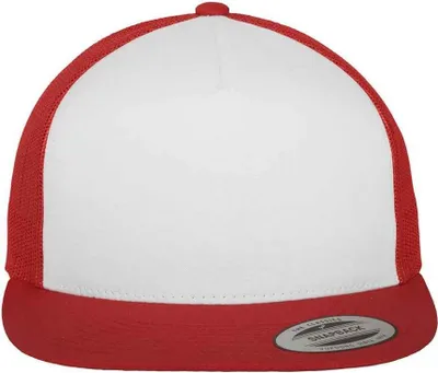 Produktbild von Flexfit - Trucker Cap für Herren/Damen Uni PC5720 (Einheitsgröße) (Rot/Weiß)