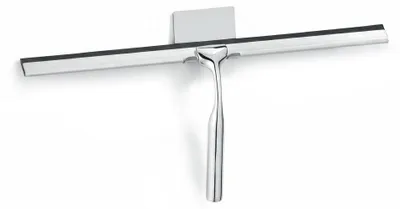 Image de WENKO salle de bain raclette TERNI JUMBO douche raclette support mural miroir coller