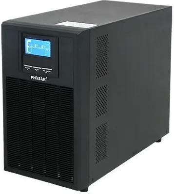 Produktbild von Phasak PH 9260, Doppelwandler (Online), 6 kVA, 5400 W, Reiner Sinus, 160 V, 300 V