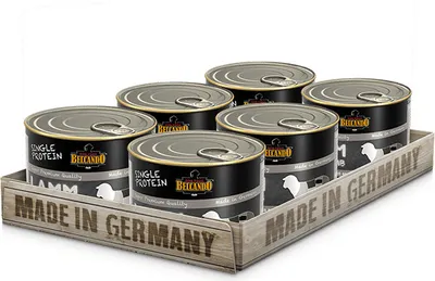 Image de BELCANDO® Protéine unique Lamm 6x 200g