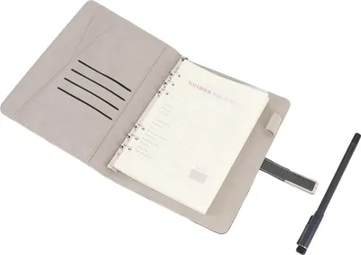 Obrázok produktu pre Digitálne inteligentné pero Notebook Set Digitalizácia v reálnom čase Synchronizácia Prevod na text Bluetooth Notebook SmartPen pre štúdium Poznámky Kreslenie Čierna