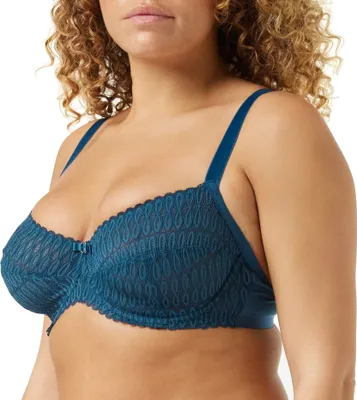 Produktbild von Triumph Aura Spotlight W BH mit Bügel, Farbe: Blau (Smokey Blue), Größe: 90D