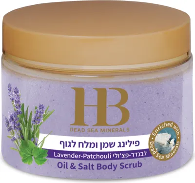 Produktbild von Health&Beauty Aromatisches Körperscrub Körperpeeling Lavendel-Patchouli 450 g