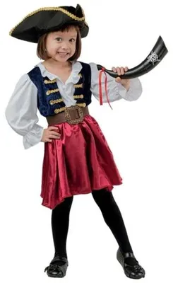 Immagine prodotto di Costume da pirata per bambini, taglia 92/104 cm - Godan
