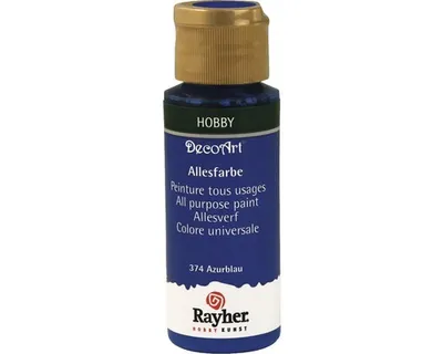 Produktbild von Allesfarbe Acryl matt 59 ml azurblau