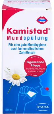 Immagine prodotto di Kamistad collutorio per gengiviti e afte, soluzione da 150 ml