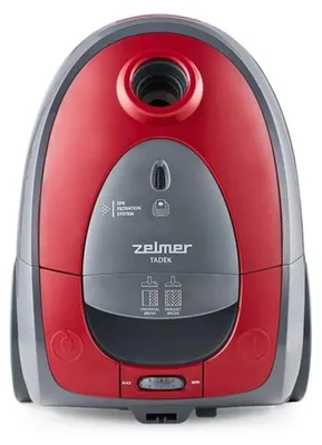 Imagen del producto de Zelmer ZVC261 Tadek, 800 W, tipo cilíndrico, aspiradora de seco, con bolsa para polvo, capacidad de 2,5 litros,  EPA