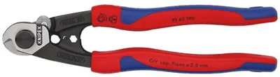 Immagine prodotto di Taglierine per funi metalliche in acciaio KNIPEX per impieghi gravosi fino a 7 mm