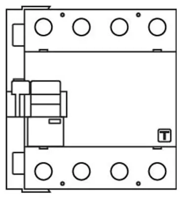 Produktbild von Doepke FI-Schalter DFS4063-4/0,03-BSKNA