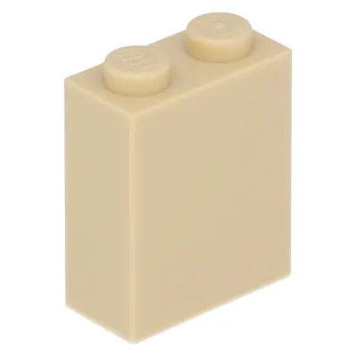 Zdjęcie produktu dla LEGO: klocek 1x2x2 brazowy