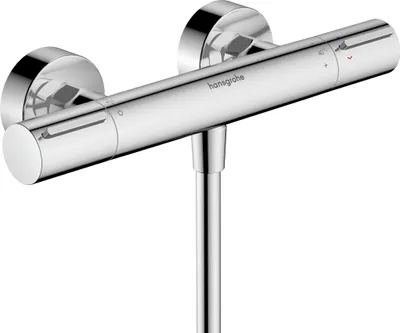 Image de hansgrohe Ecostat élément thermostatique de douche, apparent, 1 consommateur, 13346000