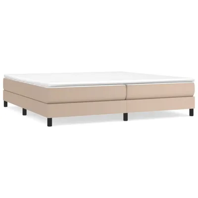 Produktbild von Boxspringbettgestell Cappuccino-Braun 200x200 cm Kunstleder