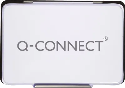 Obrázok produktu pre Q-Connect® KF16315 Pečiatková poduška 9 x 5,5 cm čierna
