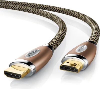 Produktbild von Primewire 8k HDMI-Kabel 2.1, 4k Ultra HD 2160p, 3D, Nylonummantelung, Vollmetall Stecker, HDMI Typ A - 10m
