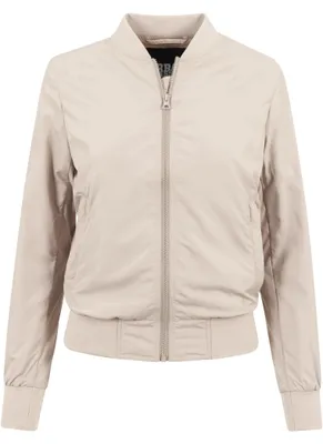 Image de Veste bomber pour femme Urban Classics Ladies Light Bomber Jacket, couleur sable - M