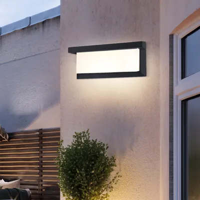 Obrázek produktu pro Nástěnné světlo LED Venkovní nástěnné světlo na terasu Indukční dveřní světlo Venkovní nástěnné světlo na balkon a terasu