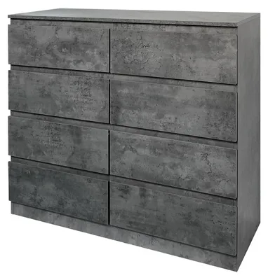 Produktbild von Kommode 8 grifflose Schubladen Thekla Beton