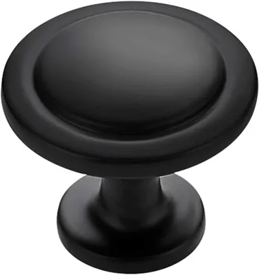 Productafbeelding van Meubelknoppen, kastknoppen, 31 x 27 x 18 mm, zwart, voor keuken