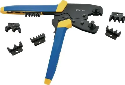 Productafbeelding van Klauke K507WF - Krimptang met verwisselbare krimpklemmen voor