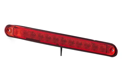 Image de Feu stop supplémentaire arrière 24 V, 2 W, LED rouge, HELLA, pour EVOBUS, entre autres
