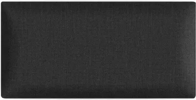 Obrázok produktu pre Nástenné panely 3D 15 x 30 cm čalúnené - na veľmi jednoduchú montáž, z velúrovej tkaniny, s mäkkou výplňou, farba grafitová