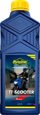 Produktbild von Putoline Motoröl TT Scooter 2T 1 Liter Flasche / API TC, JASO FD, ISO-L-EGD, TISI teilsynthetisch