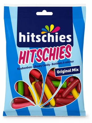 Produktbild von Hitschies Original Mix dragierte Kaubonbons mit Fruchtgeschmack 150g