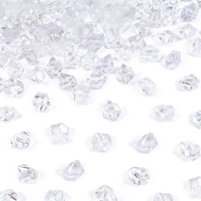 Dekorative Acryl-Diamanten 11x14 mm, 300 Stück, transparent