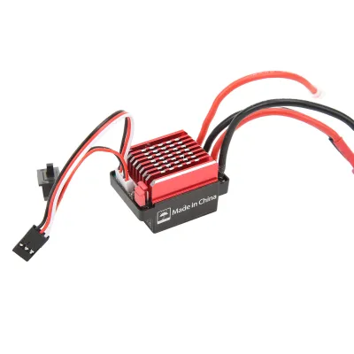 Obrázek produktu pro RC kartáčovaný ESC,60A RC kartáčovaný ESC,Kartáčovaný regulátor otáček ESC,RC auto 60A kartáčovaný ESC,RC kartáčovaný ESC T zástrčka,Příslušenství pro RC auta