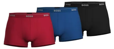 Obrázek produktu pro BOSS, pánské plavky, 3 kusy, šortky z elastické bavlny, běžný střih