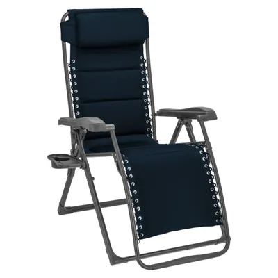 Produktbild von Travellife Liegestuhl Klappbar Barletta Relax Marineblau