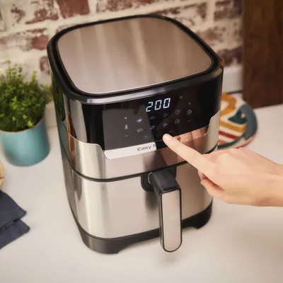 Obrázek produktu pro Tefal Easy Fry & Grill EY505D Samostarný 4,2 l Samostatné 1550 W Horkovzdušná fritéza Nerezová ocel