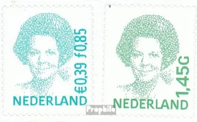 Produktbild von Briefmarken Niederlande 2001 Mi 1907-1908 (kompl.Ausg.) postfrisch Beatrix