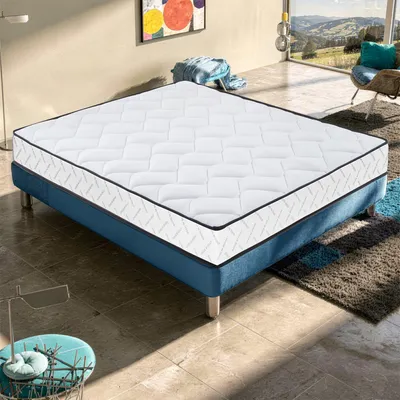 Obrázek produktu pro Matrace 135 × 190 cm, výška 11 cm, viskoelastické matrace, H3, ergonomické H3/H4  – snímatelný potah