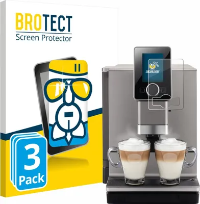 Produktbild von 3x BROTECT Schutzglas für Nivona NICR 930 CafeRomatica Schutzfolie Panzer Folie Glas Display Schutz klar