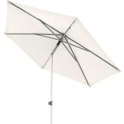 Produktbild von doppler Active Push Up Sonnenschirm 310 cm rund Natur Alu Mast