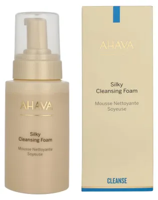 Obrázek produktu pro AHAVA Silky Cleansing Foam, Čisticí pěna, Unisex, Suchá pokožka, Normální pokožka, Citlivá pokožka, Čisticí, Hydratační, Hydratující, Zklidňující, Změkčující, Heřmánek, Aloe vera, Tuba