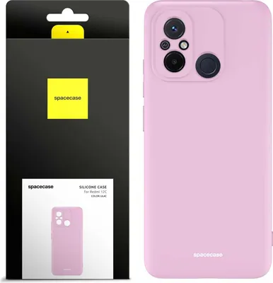 Immagine prodotto di Custodia in silicone SPACECASE Custodia in silicone per Xiaomi Mi 12C Rosa