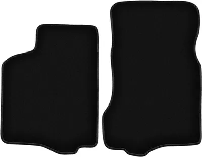 Image de Wielganizator Tapis avant de sol velours sur-mesure pour Seat Ibiza II (1993-2001, hatchback) noir, jeu 2 pièces, fixations